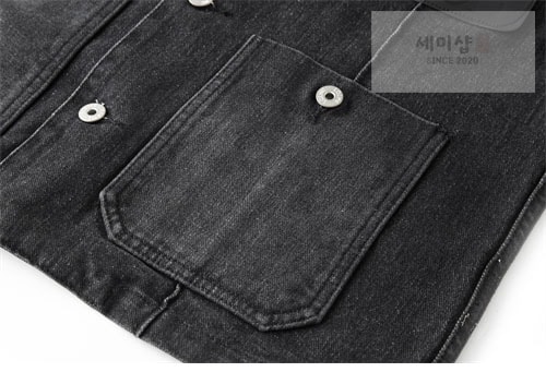 Loewe 로에베 24SS 아나그램 워크 웨어 데님 자켓 의류 6번 이미지