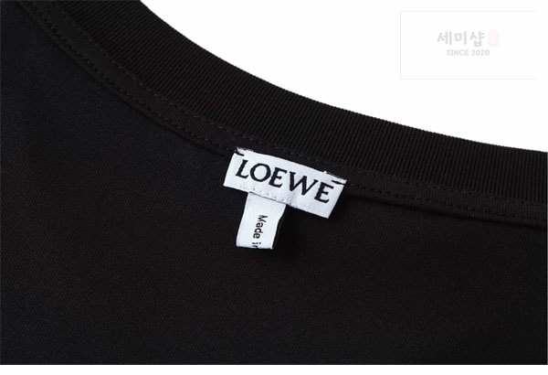 Loewe 로에베 25SS 아나그램 문어 코튼 반팔 티셔츠 의류 11번 이미지