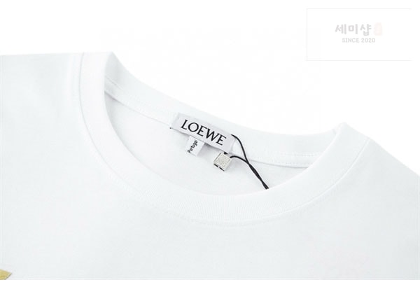 Loewe 로에베 25SS 아나그램 문어 코튼 반팔 티셔츠 의류 22번 이미지