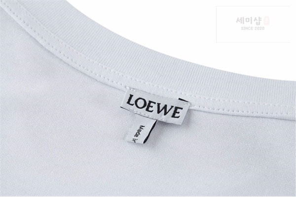 Loewe 로에베 25SS 아나그램 문어 코튼 반팔 티셔츠 의류 17번 이미지