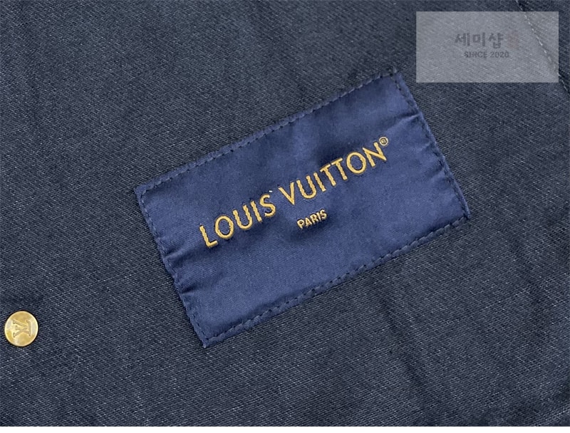 Louis Vuitton 루이비통 가먼트 다이드 데님 타입 II 트러커 재킷 사하라 선 의류 12번 이미지
