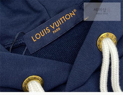 Louis Vuitton 루이비통 그래픽 LV 노티컬 로프 시그니처 코튼 저지 후드 의류 19번 이미지