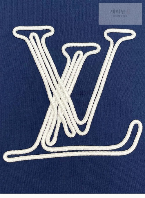 Louis Vuitton 루이비통 그래픽 LV 노티컬 로프 시그니처 코튼 저지 후드 의류 6번 이미지