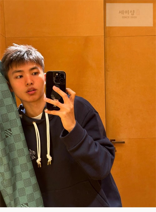 Louis Vuitton 루이비통 그래픽 LV 노티컬 로프 시그니처 코튼 저지 후드 의류 13번 이미지