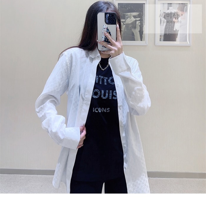 Louis Vuitton 루이비통 다미에 그래디언트 DNA 스트레이트 컷 셔츠 의류 1번 이미지