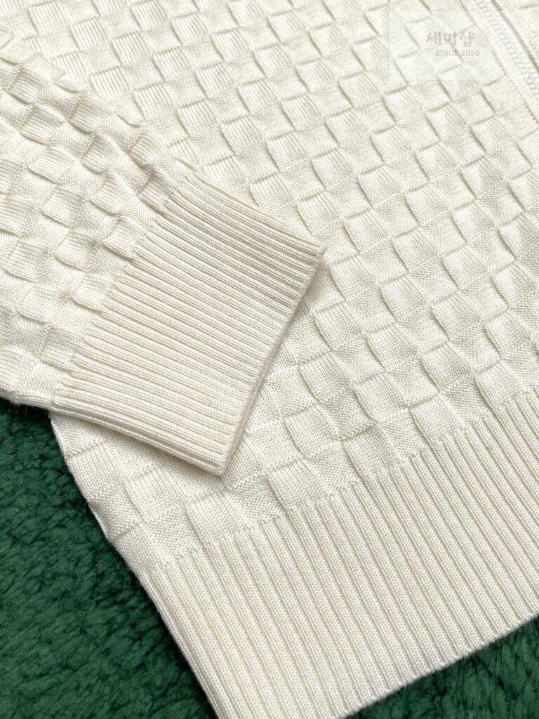Louis Vuitton 루이비통 다미에 시그니처 프론트 집업 가디건 “2COLOR” 블랙 의류 14번 이미지