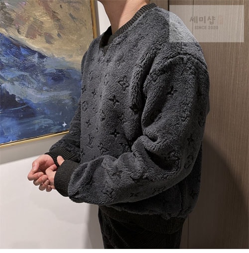 Louis Vuitton 루이비통 다미에 울 풀오버 LV 스키 니트 의류 19번 이미지