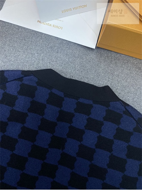 Louis Vuitton 루이비통 다미에 울 V넥 가디건 의류 11번 이미지
