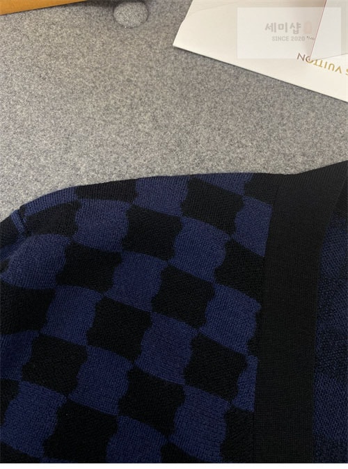 Louis Vuitton 루이비통 다미에 울 V넥 가디건 의류 12번 이미지