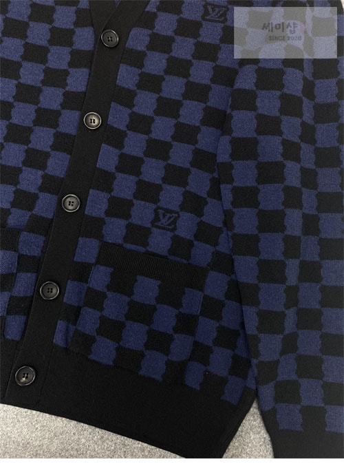 Louis Vuitton 루이비통 다미에 울 V넥 가디건 의류 20번 이미지