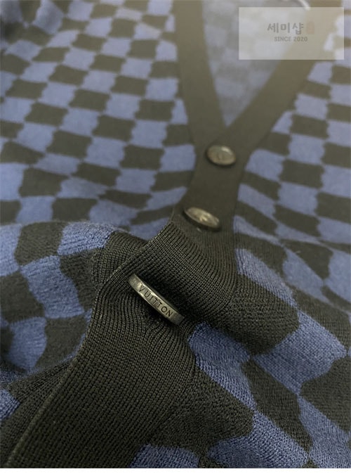 Louis Vuitton 루이비통 다미에 울 V넥 가디건 의류 13번 이미지