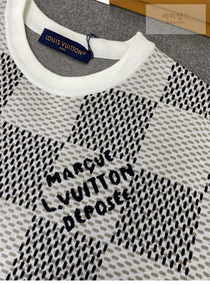 Louis Vuitton 루이비통 다미에 자카드 MLVD 반팔 티셔츠 의류 13번 이미지