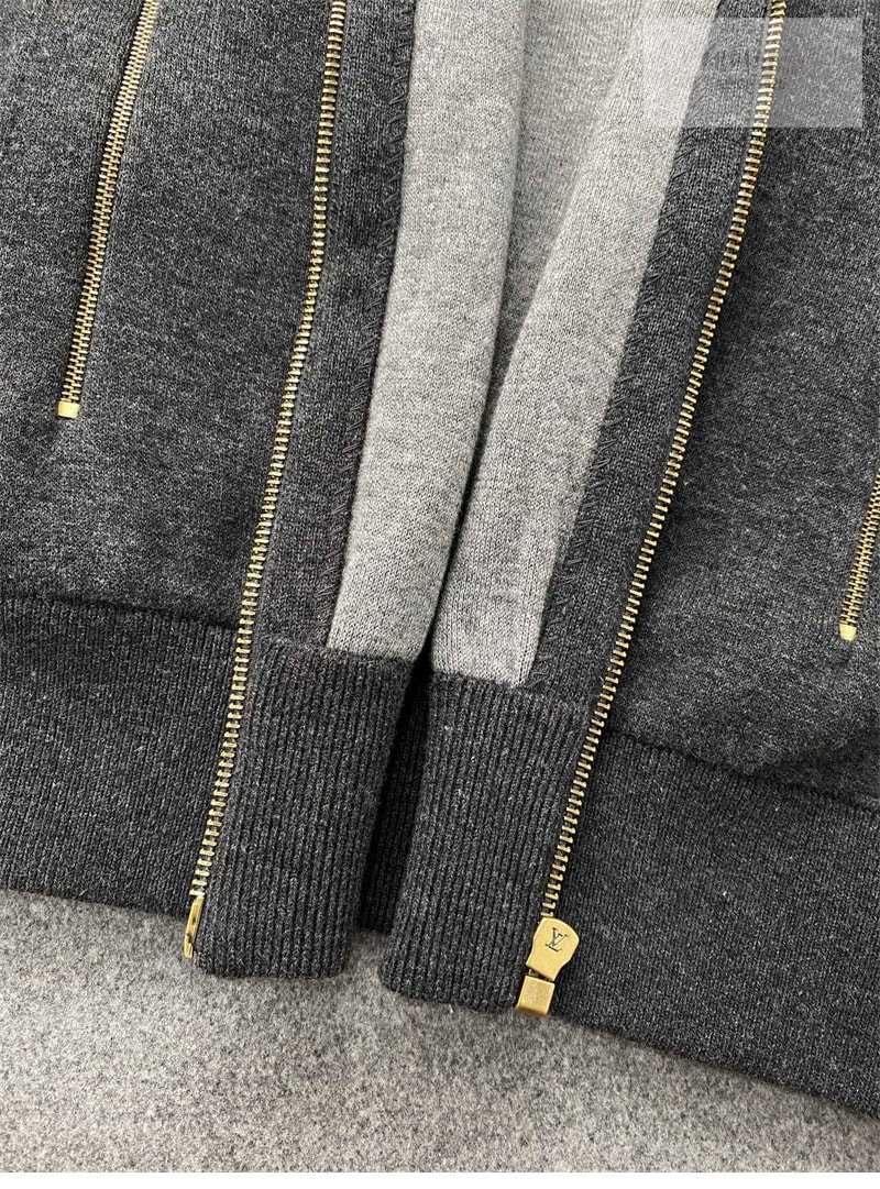 Louis Vuitton 루이비통 더블 페이스 니트 울 트래블 블루종 의류 10번 이미지