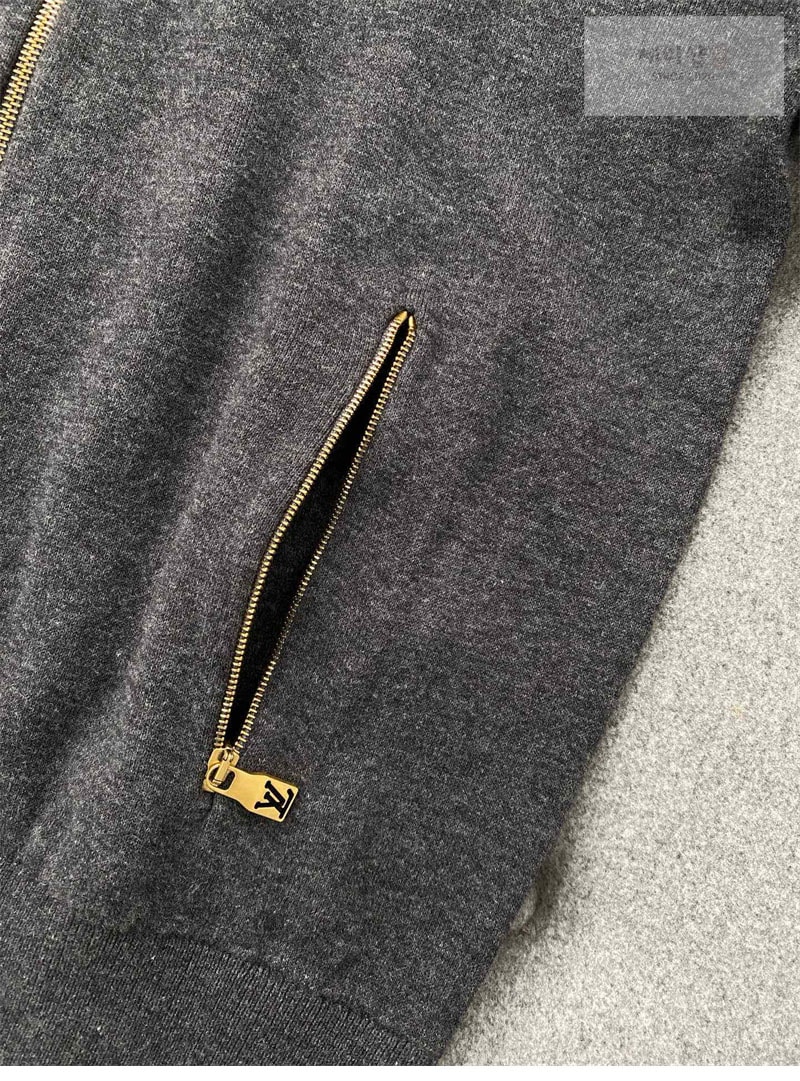 Louis Vuitton 루이비통 더블 페이스 니트 울 트래블 블루종 의류 12번 이미지