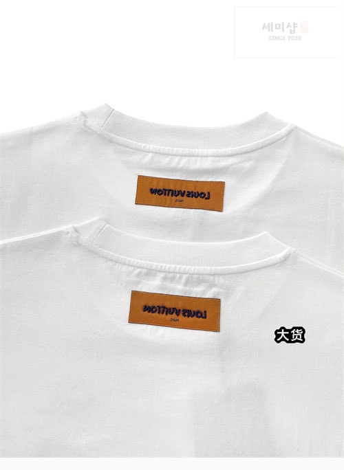 Louis Vuitton 루이비통 드래곤 숏 슬리브드 코튼 티셔츠 1AFJG1 의류 8번 이미지