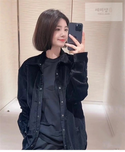Louis Vuitton 루이비통 디아만테 크리스탈 LV 코듀로이 셔츠 의류 14번 이미지
