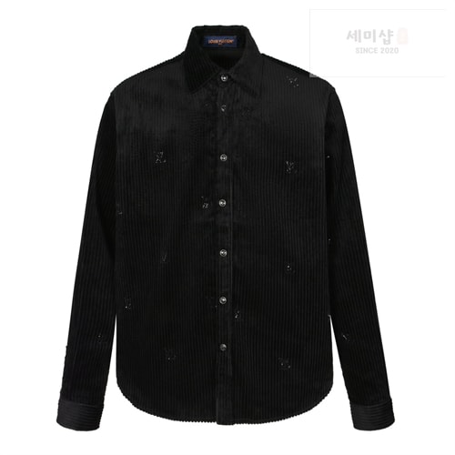 Louis Vuitton 루이비통 디아만테 크리스탈 LV 코듀로이 셔츠 의류 5번 이미지