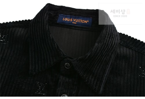 Louis Vuitton 루이비통 디아만테 크리스탈 LV 코듀로이 셔츠 의류 7번 이미지