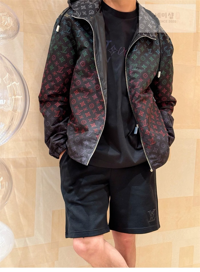 Louis Vuitton 루이비통 라인스톤 LV 엠벨리시드 저지 숏 팬츠 의류 3번 이미지
