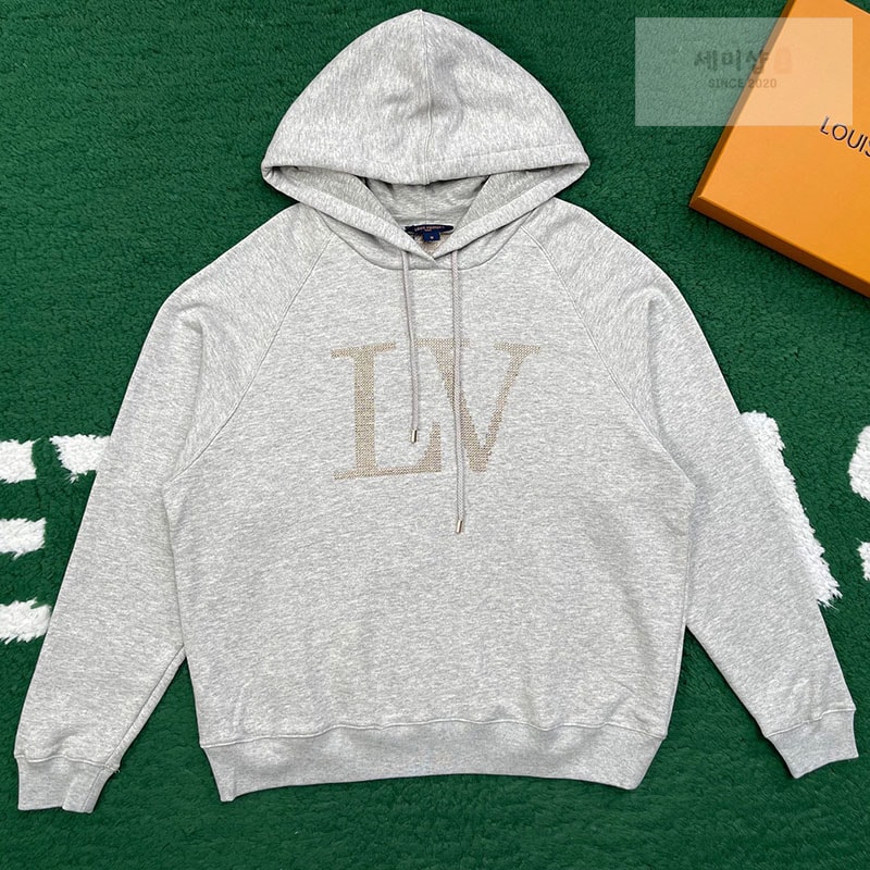 Louis Vuitton 루이비통 라인스톤 LV 후디 의류 1번 이미지