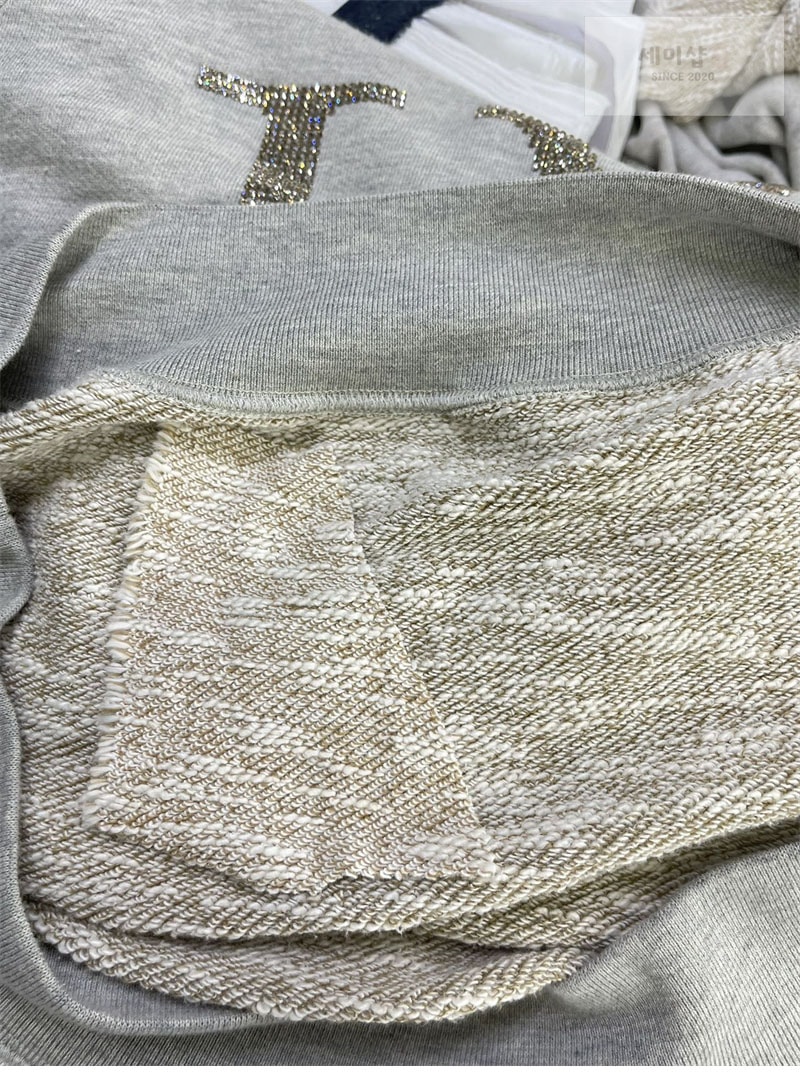 Louis Vuitton 루이비통 라인스톤 LV 후디 의류 17번 이미지