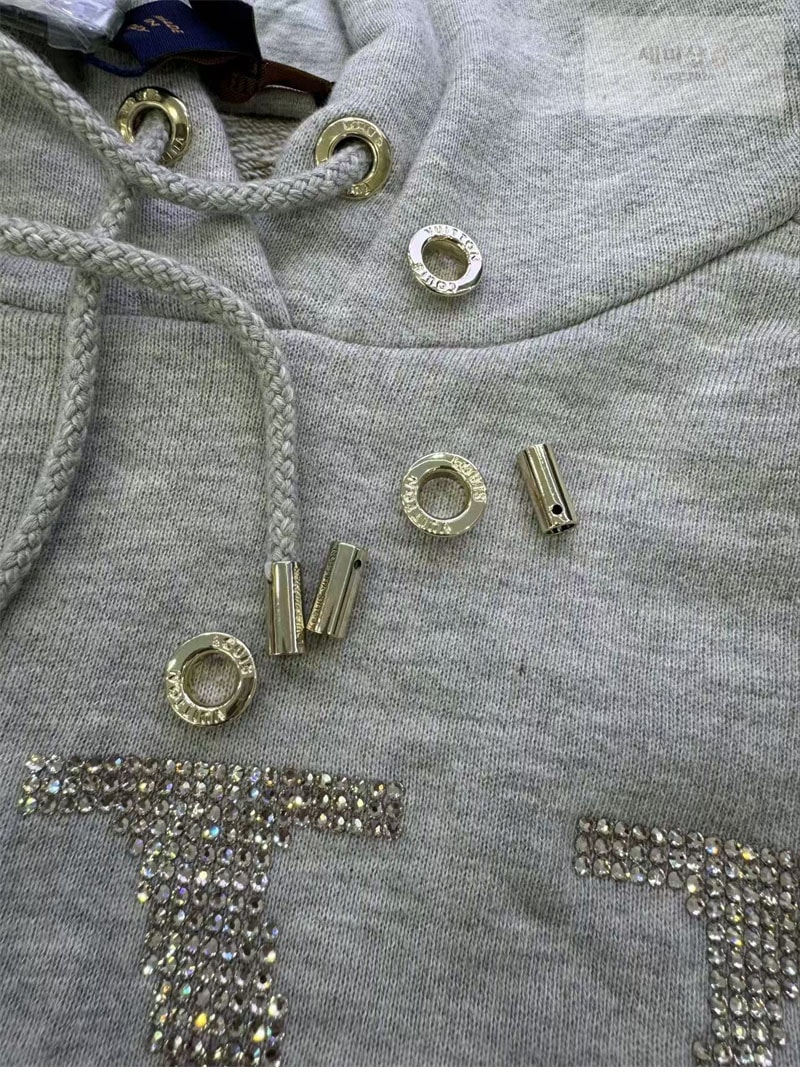 Louis Vuitton 루이비통 라인스톤 LV 후디 의류 18번 이미지