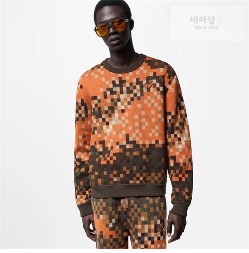 Louis Vuitton 루이비통 러버 카모 다미에 니트 스웨터 2컬러 의류 1번 이미지