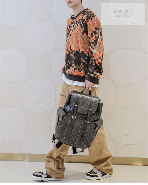 Louis Vuitton 루이비통 러버 카모 다미에 니트 스웨터 2컬러 의류 19번 이미지