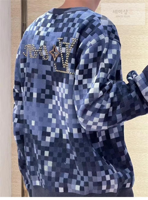 Louis Vuitton 루이비통 러버 카모 다미에 니트 스웨터 2컬러 의류 25번 이미지