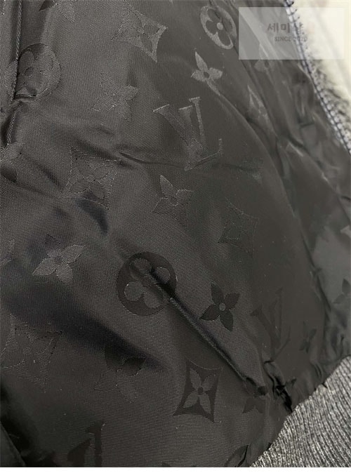 Louis Vuitton 루이비통 로고 패치 후리스 블루종 1AFBA1 의류 16번 이미지