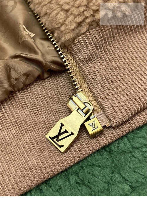 Louis Vuitton 루이비통 로고 패치 후리스 블루종 2컬러 의류 6번 이미지