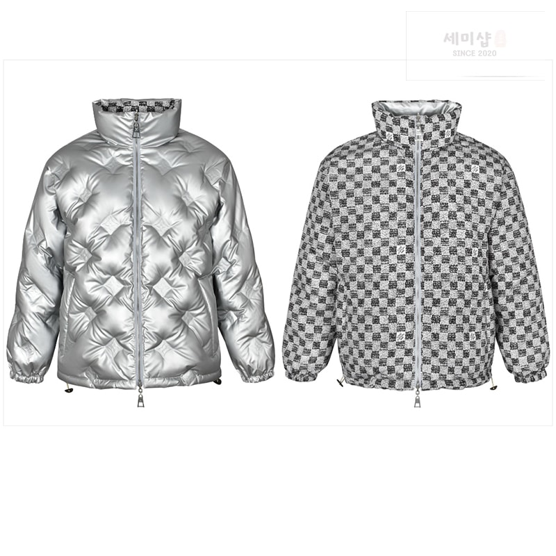 Louis Vuitton 루이비통 메탈릭 모노그램 플라워스 리버서블 퍼퍼 재킷 1AAA6G 의류 1번 이미지