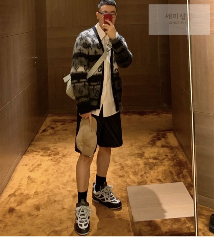 루이비통 루이비통 모노그램 모헤어 니트 가디건 의류 13번 이미지