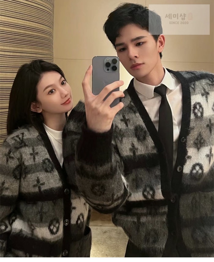 루이비통 루이비통 모노그램 모헤어 니트 가디건 의류 2번 이미지