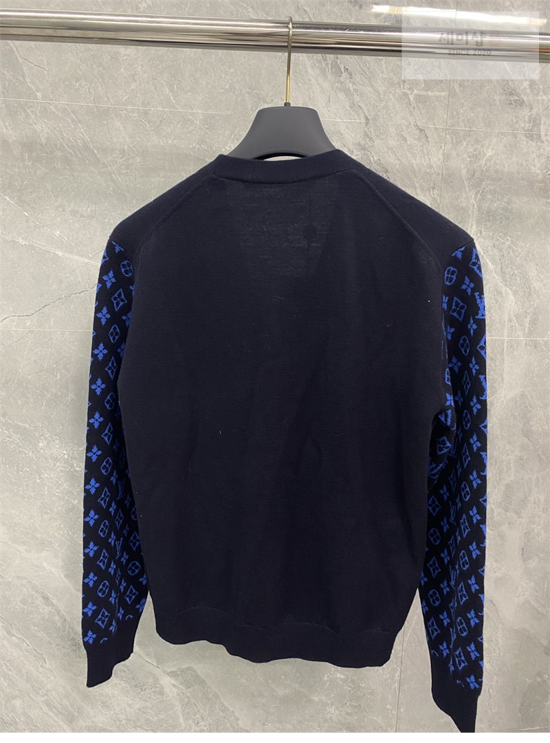 Louis Vuitton 루이비통 모노그램 믹스 캐시미어 V넥 가디건 의류 8번 이미지