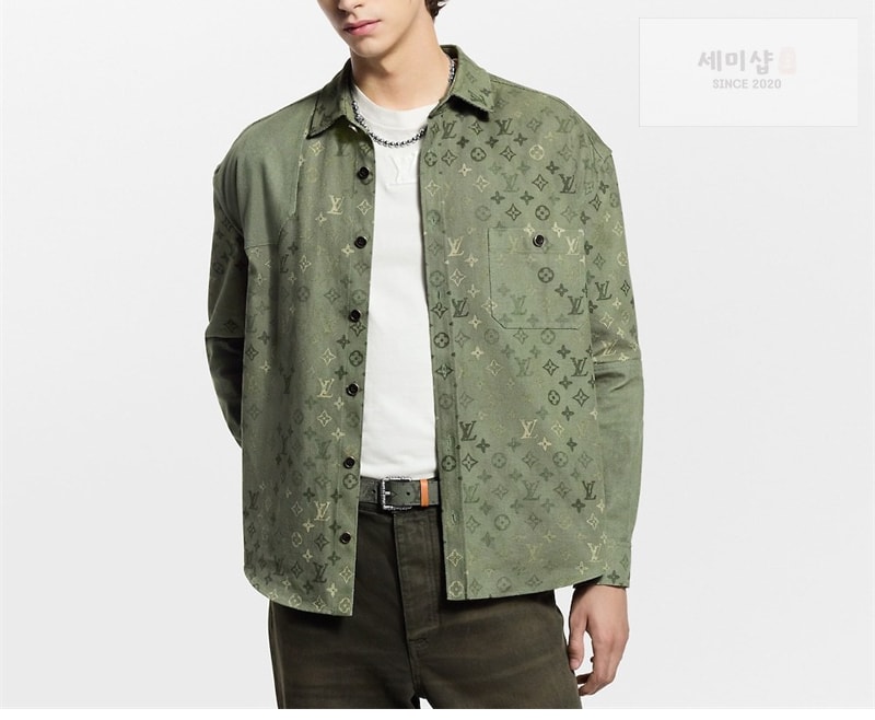 루이비통 루이비통 모노그램 워크웨어 오버셔츠 의류 12번 이미지