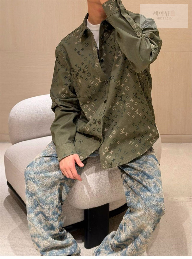루이비통 루이비통 모노그램 워크웨어 오버셔츠 의류 3번 이미지