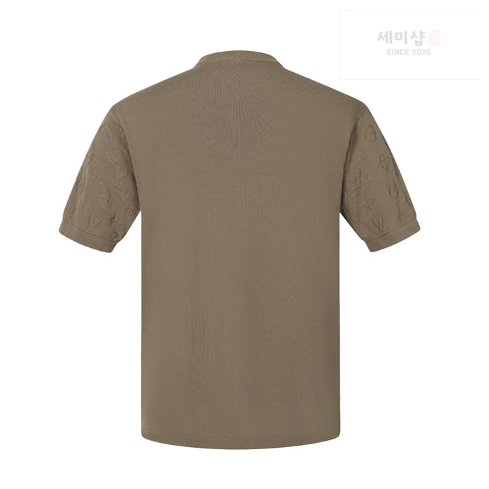 Louis Vuitton 루이비통 모노그램 코튼 크루넥 반팔 티셔츠 브라운 의류 4번 이미지