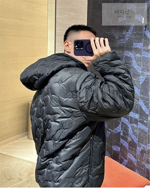 Louis Vuitton 루이비통 모노그램 퀼티드 후디 블루종 의류 25번 이미지