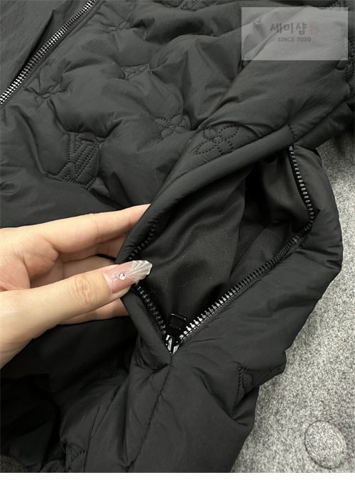 루이비통 루이비통 모노그램 퀼티드 후디 블루종 의류 7번 이미지