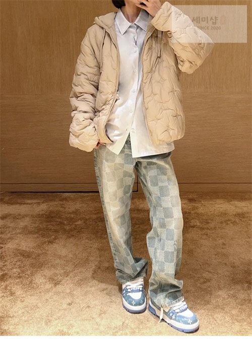Louis Vuitton 루이비통 모노그램 퀼티드 후디 블루종 2컬러 의류 19번 이미지
