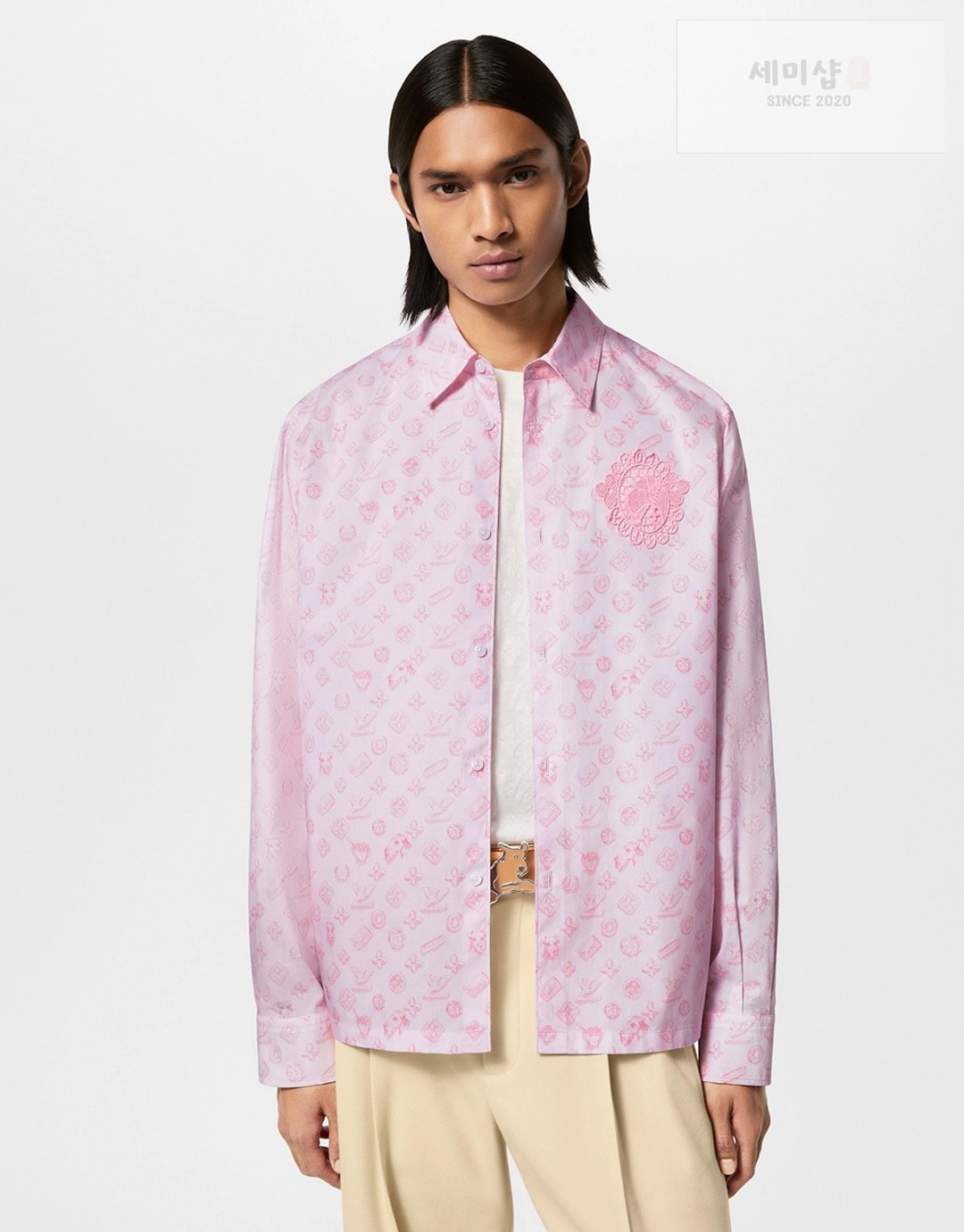 Louis Vuitton 루이비통 모노그램 프린티드 롱 슬리브 셔츠 “2COLOR” NO.1 의류 2번 이미지