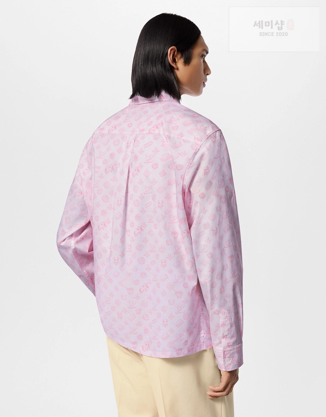 Louis Vuitton 루이비통 모노그램 프린티드 롱 슬리브 셔츠 “2COLOR” NO.1 의류 19번 이미지