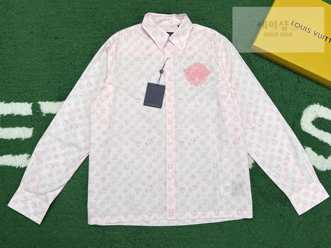 Louis Vuitton 루이비통 모노그램 프린티드 롱 슬리브 셔츠 “2COLOR” NO.1 의류 4번 이미지