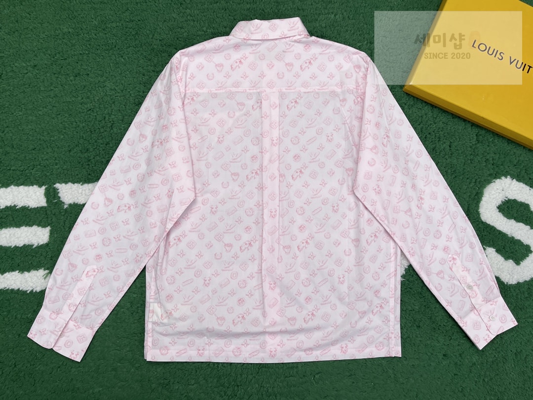 Louis Vuitton 루이비통 모노그램 프린티드 롱 슬리브 셔츠 “2COLOR” NO.1 의류 5번 이미지
