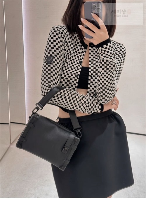Louis Vuitton 루이비통 미니 다미에 니트 가디건 의류 29번 이미지