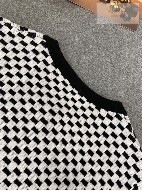 Louis Vuitton 루이비통 미니 다미에 니트 가디건 의류 12번 이미지