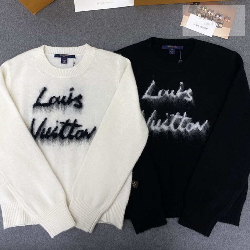 Louis Vuitton 루이비통 브러시드 니트 풀오버 의류 1번 이미지