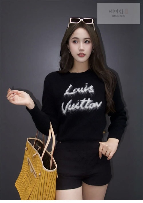 Louis Vuitton 루이비통 브러시드 니트 풀오버 의류 30번 이미지