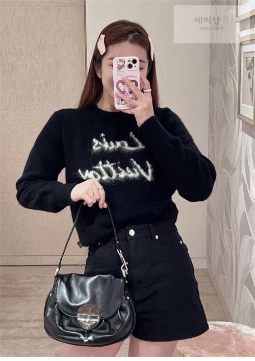Louis Vuitton 루이비통 브러시드 니트 풀오버 의류 28번 이미지